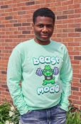 Mint BEAST MODE Long Sleeve T-Shirt - NEW